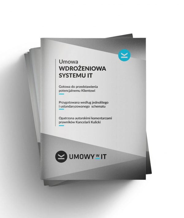 Umowa wdrożeniowa na system IT [PL/EN]