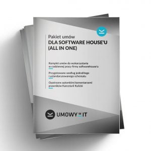 Pakiet wzorów umów dla software house’u/firmy IT [PL/EN]