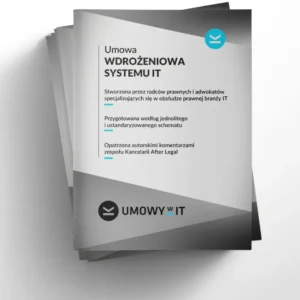 Umowa na wdrożenie systemu informatycznego [PL/ENG]
