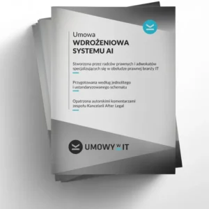 Wzór umowy wdrożeniowej na system AI Wzór umowy wdrożeniowej na system AI